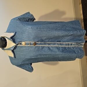 Mimi Maternity Medium Denim Shirt
